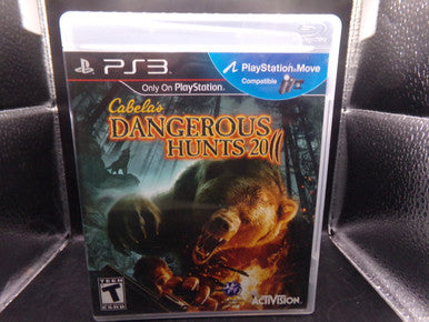 Cabela's Dangerous Hunts 2011 Playstation 3 PS3 Used