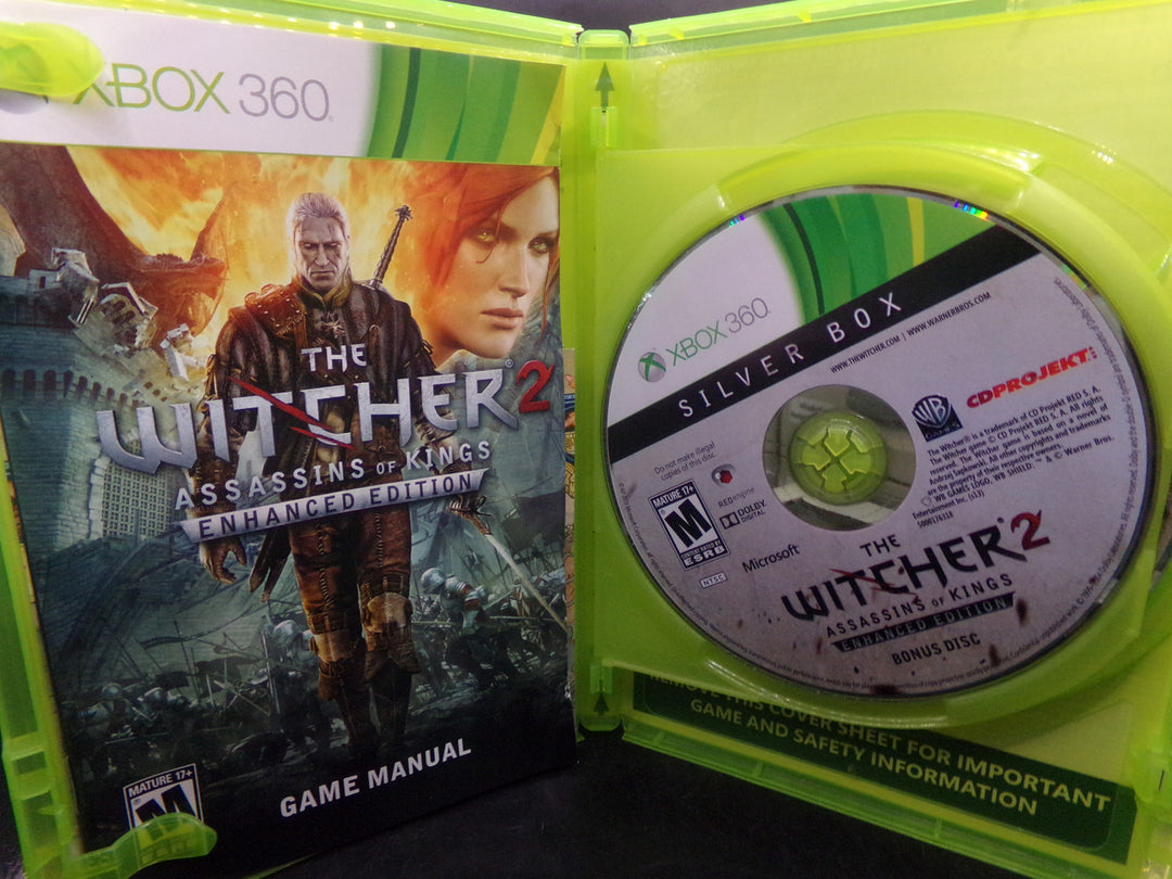 The Witcher 2: Assassins of Kings Silver Box Enhanced Edition Xbox 360 Used