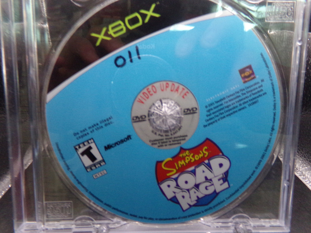 The Simpsons: Road Rage Original Xbox Disc Only