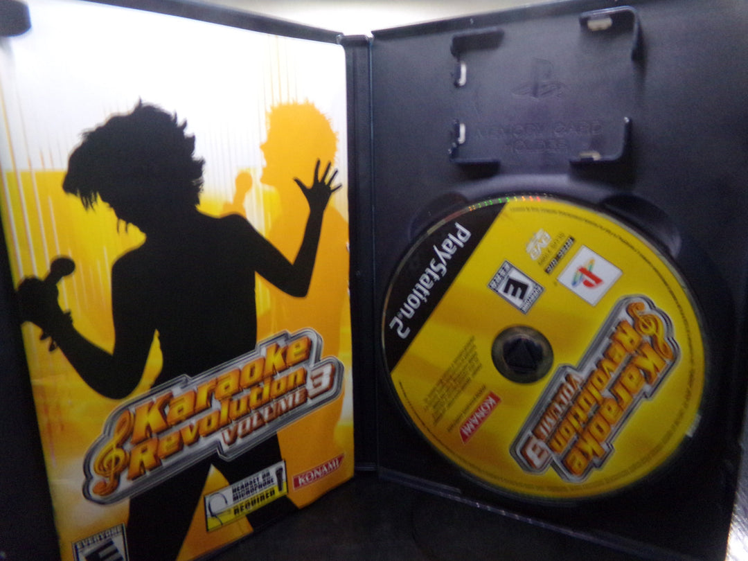 Karaoke Revolution Volume 3 Playstation 2 PS2 Used