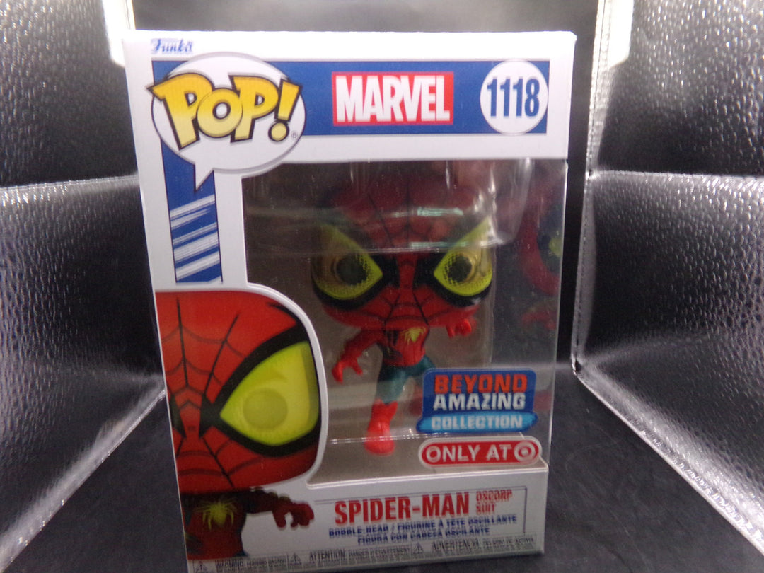 Marvel - #1118 Spider-Man Oscorp Suit (Target, Beyond Amazing Collection) Funko Pop