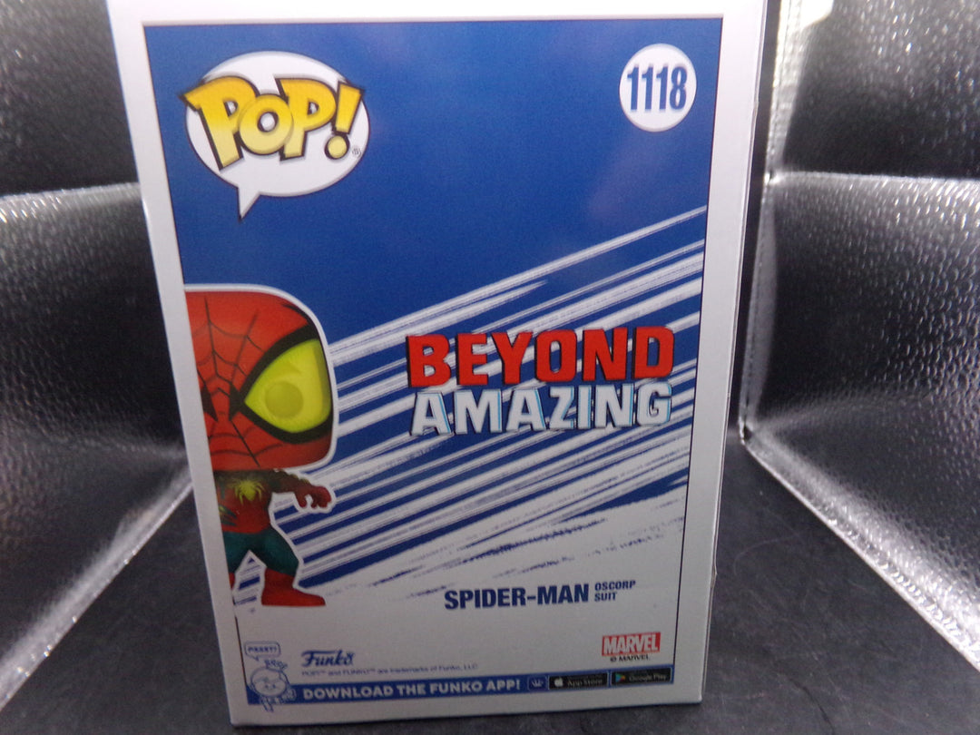 Marvel - #1118 Spider-Man Oscorp Suit (Target, Beyond Amazing Collection) Funko Pop
