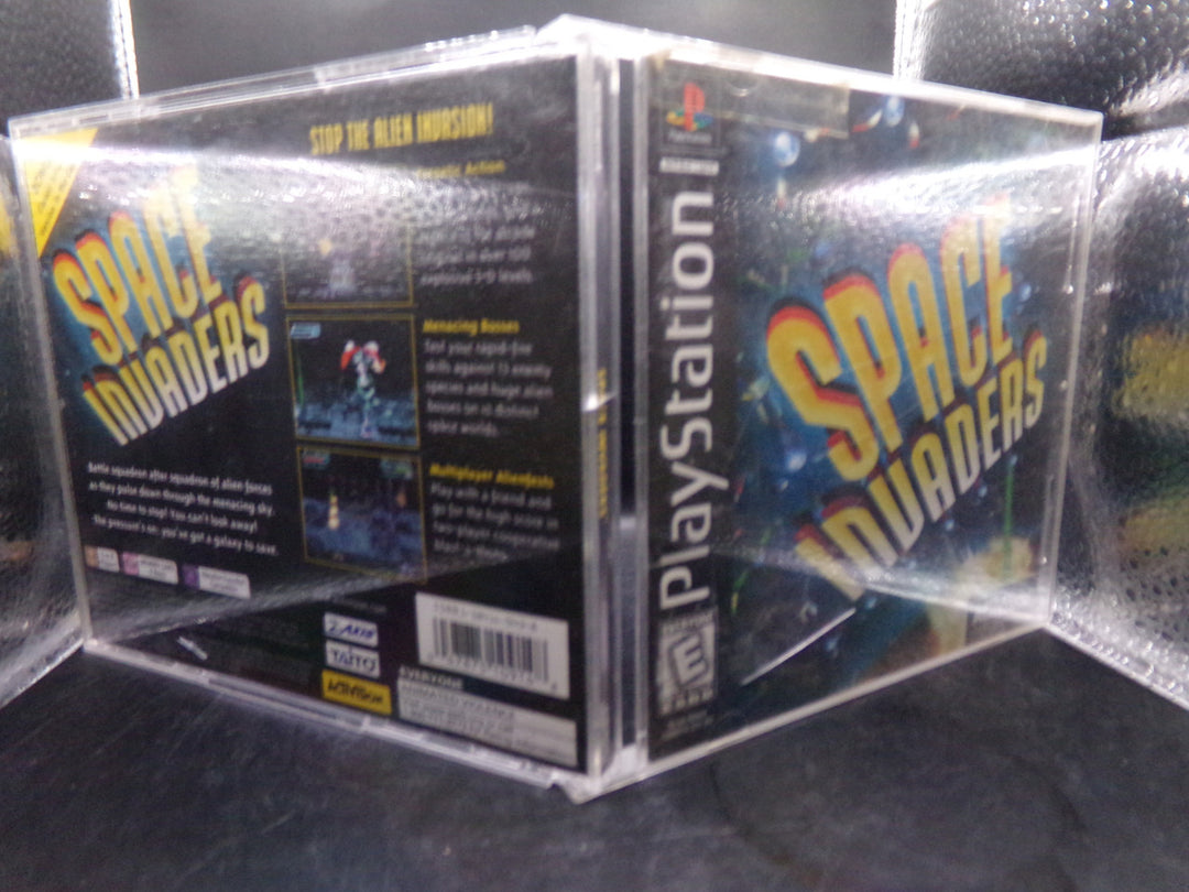 Space Invaders Playstation PS1 Used
