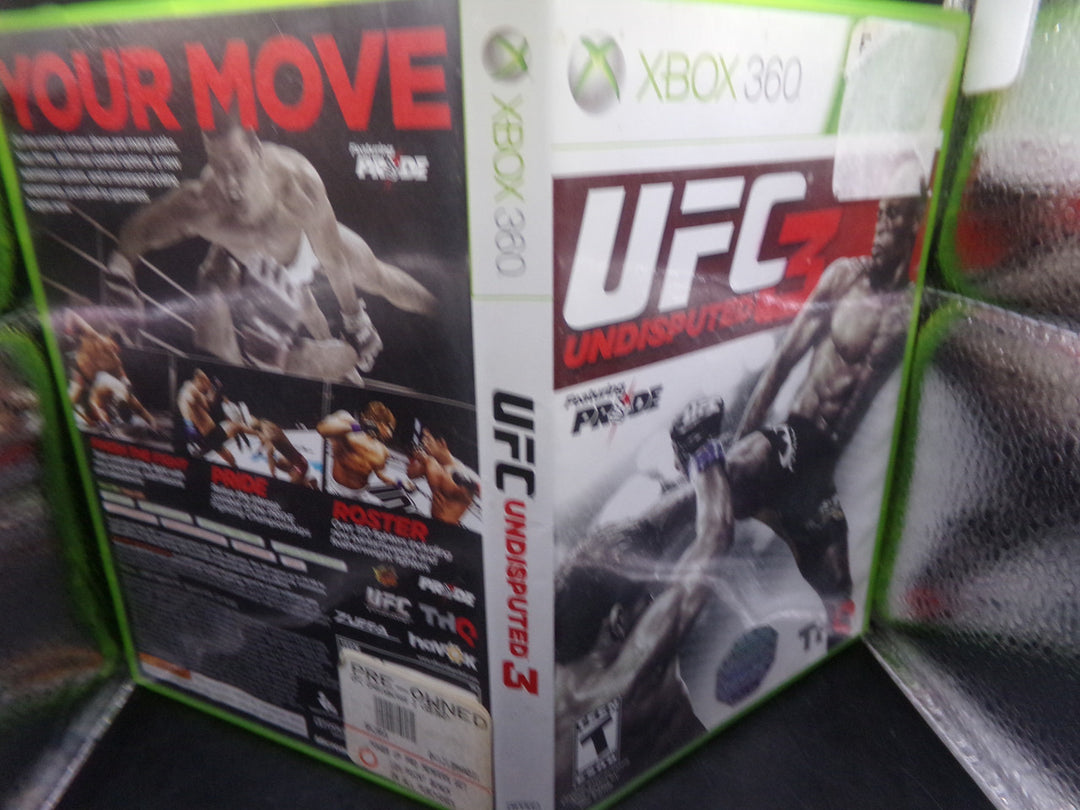 UFC Undisputed 3 Xbox 360 Used