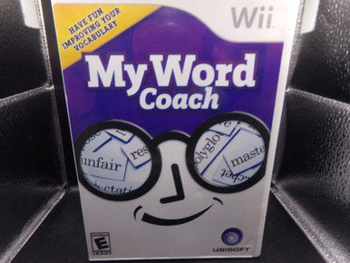 My Word Coach Wii Used