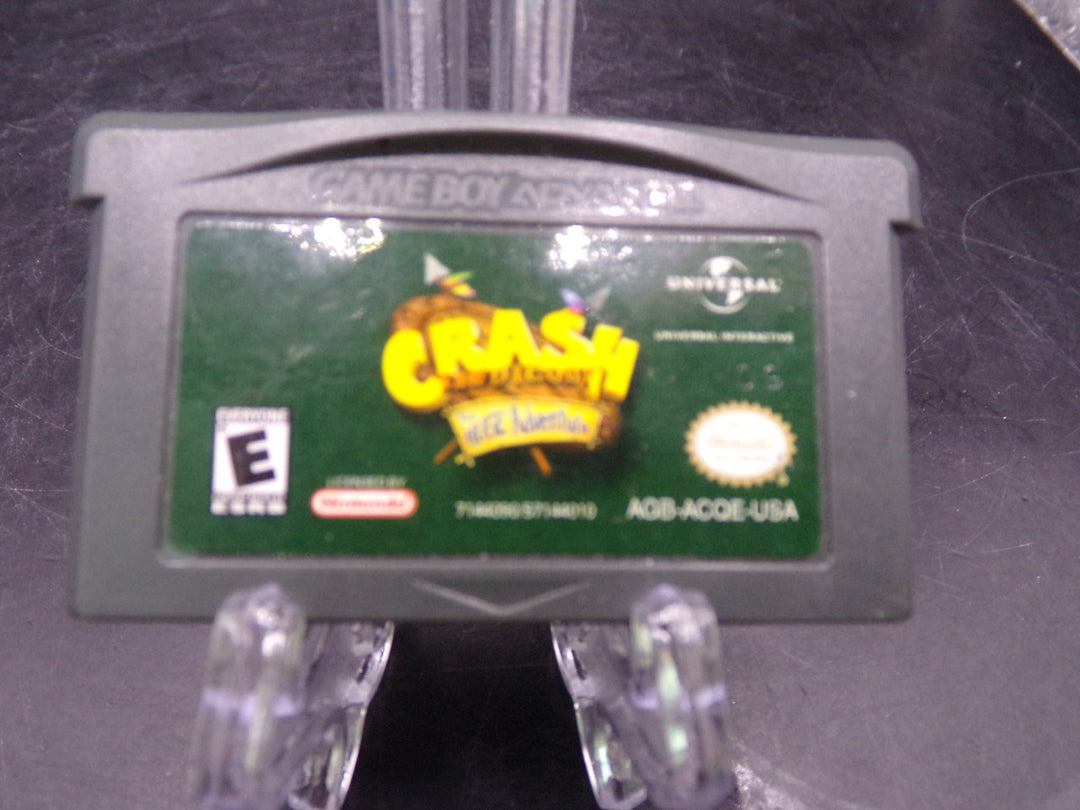 Crash Bandicoot: The Huge Adventure Game Boy Advance GBA Used