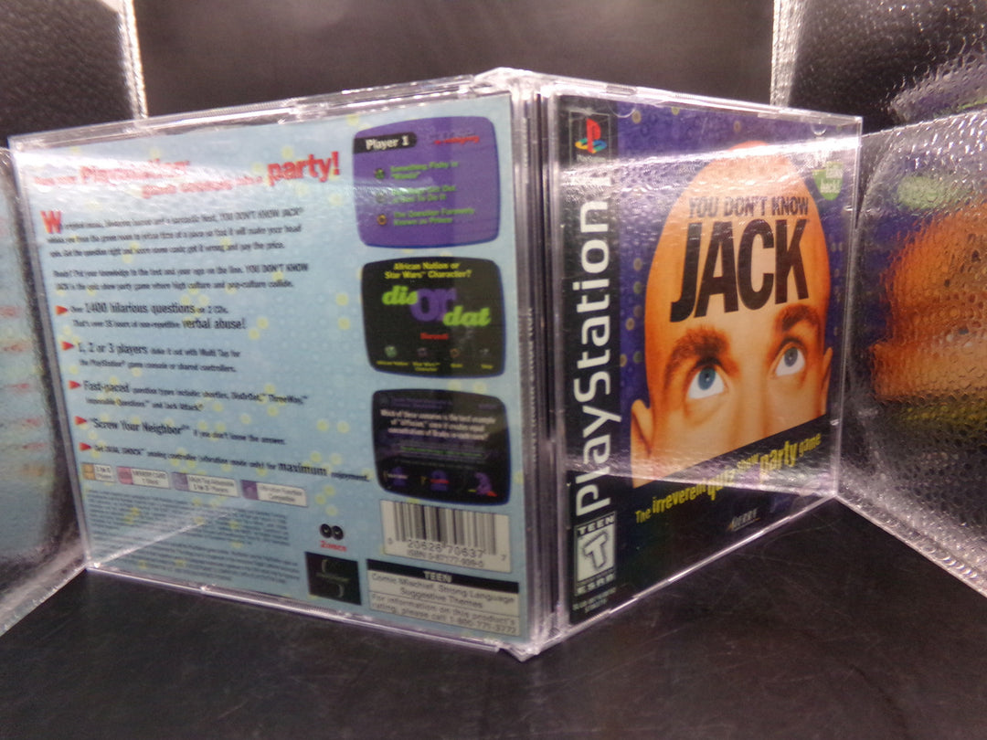 You Don't Know Jack Playstation PS1 Used