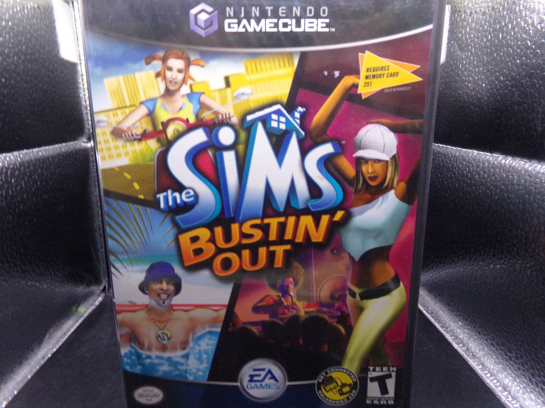 The Sims Bustin' Out Gamecube Used