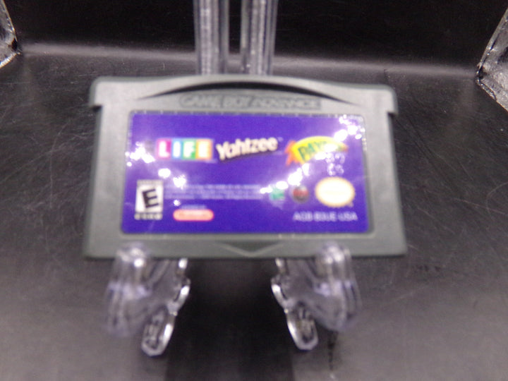 Life/Yahtzee/Payday Game Boy Advance GBA Boxed Used