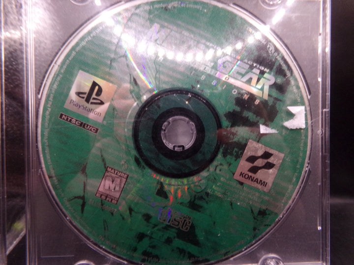 Metal Gear Solid: VR Missions Playstation PS1 Disc Only