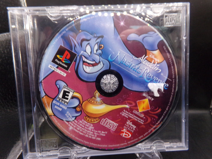 Disney's Aladdin in Nasira's Revenge Playstation PS1 Disc Only