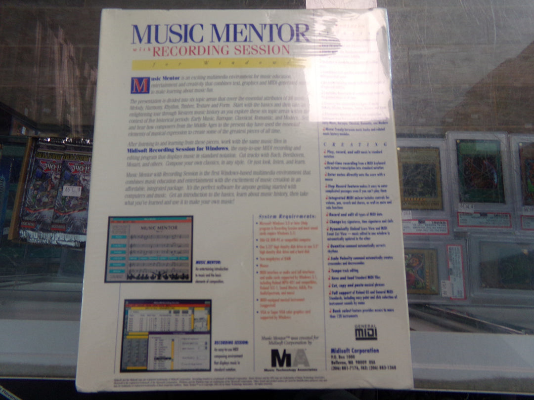 Music Mentor with Recording Session for Windows PC NEW