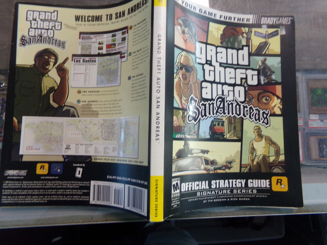 BradyGames Grand Theft Auto San Andreas Strategy Guide