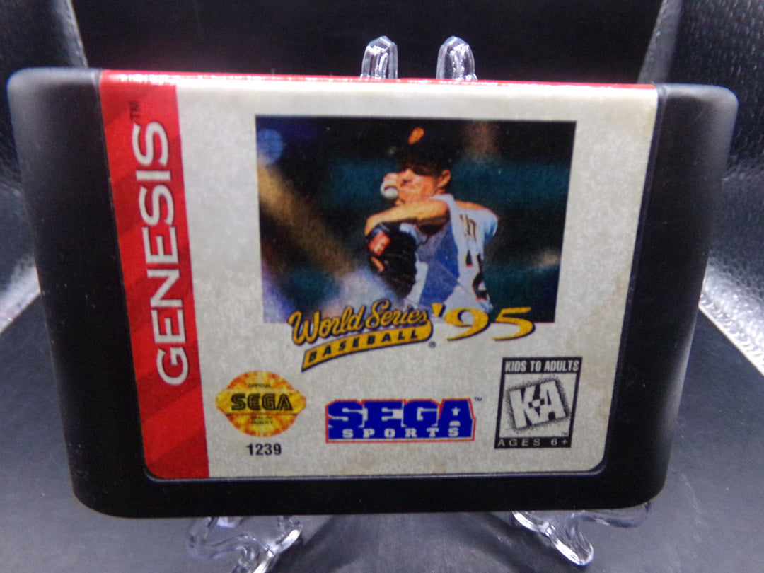 World Series Baseball '95 Sega Genesis Boxed Used