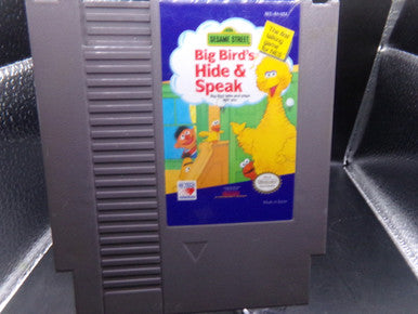 Sesame Street: Big Bird's Hide & Speak Nintendo NES Used