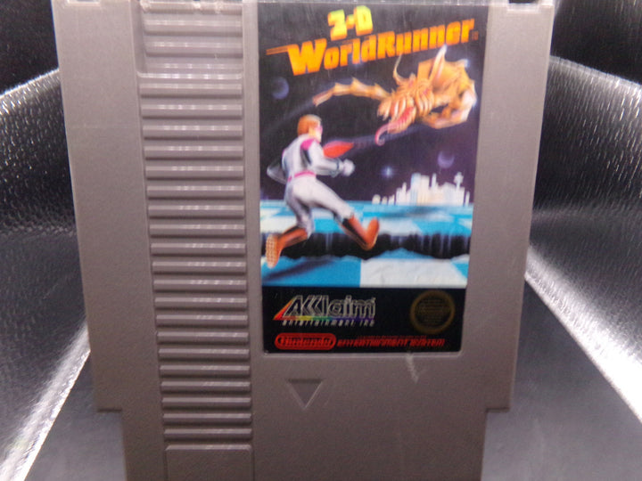 3-D WorldRunner Nintendo NES Used