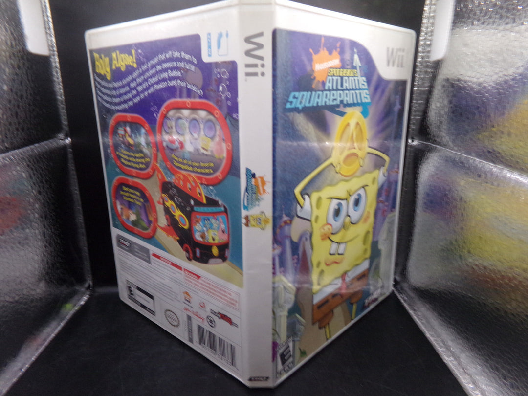 Spongebob Squarepants Atlantis Squarepants Wii Used