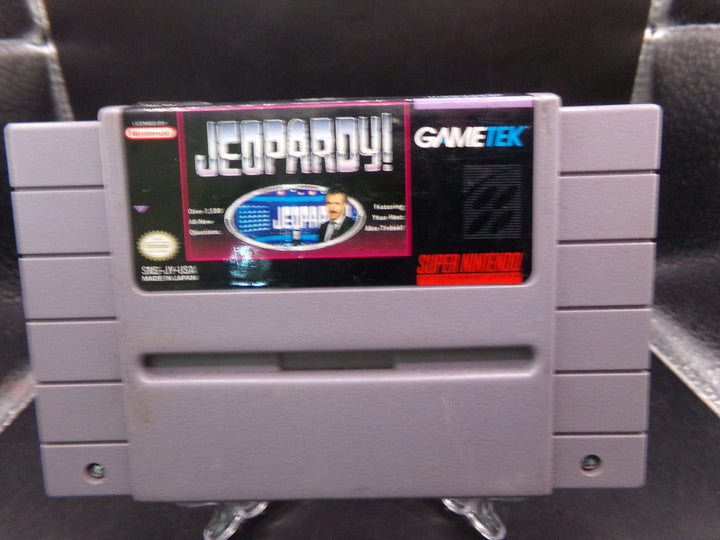 Jeopardy! Super Nintendo SNES Used