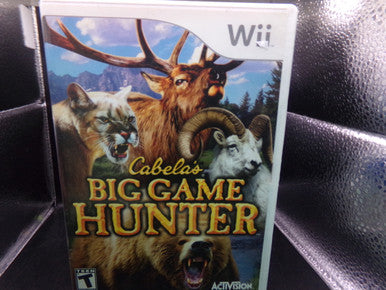 Cabela's Big Game Hunter Wii Used