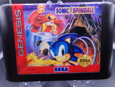 Sonic the Hedgehog Spinball Sega Genesis Used
