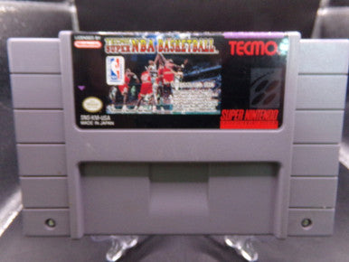 Tecmo Super NBA Basketball Super Nintendo SNES Used