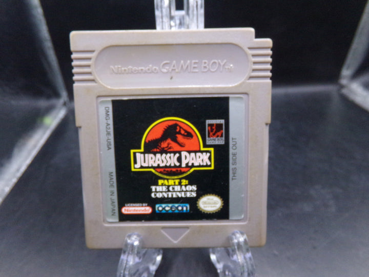 Jurassic Park Part 2: The Chaos Continues Original Game Boy Used