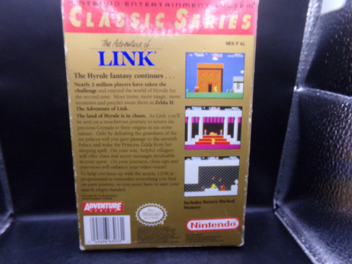 Zelda II: The Adventure of Link Nintendo NES Boxed (Classic Series Printing) Used