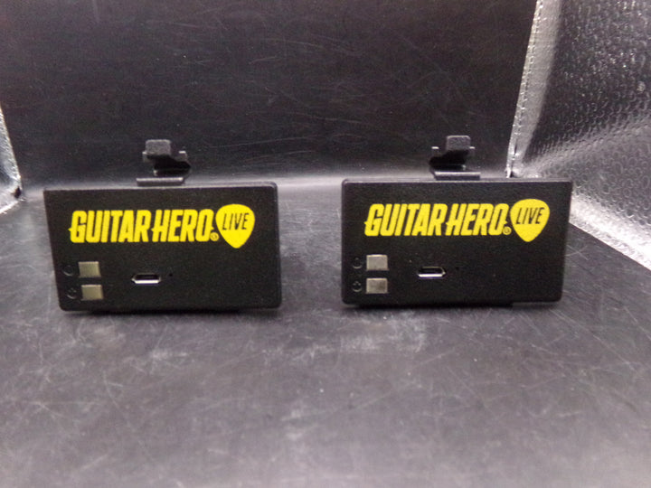 Power A Guitar Hero Live Rechargable Battery Stand with 2 Rechargable Batteries Used