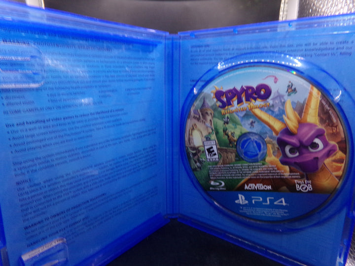 Spyro Reigninted Trilogy Playstation 4 PS4 Used