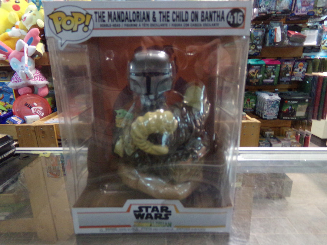 The Mandalorian - #416 The Mandalorian and The Child on Bantha Funko Pop