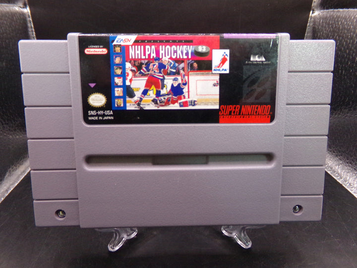 NHLPA Hockey '93 Super Nintendo SNES Used