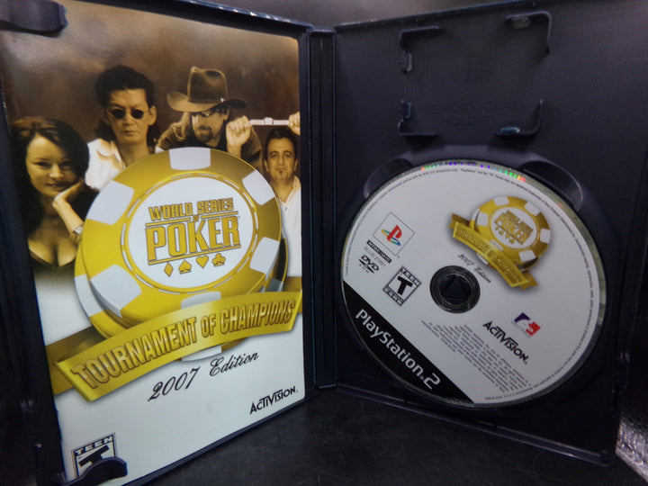 World Series of Poker: Tournament of Champions 2007 Edition Playstation 2 PS2 Used