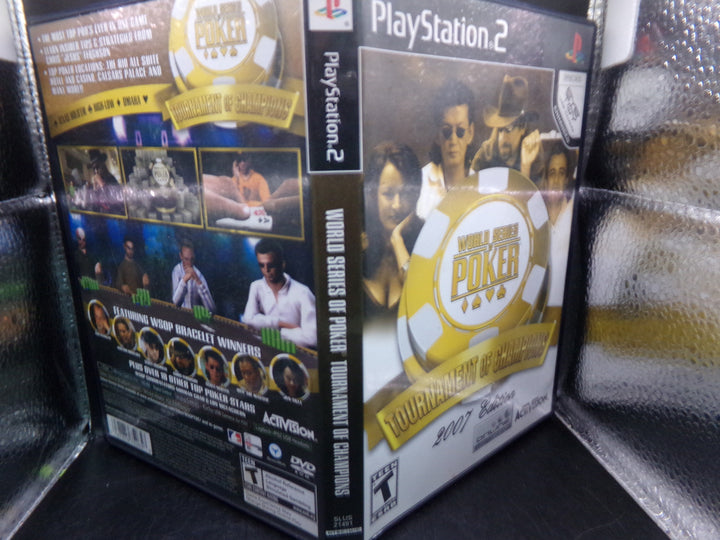 World Series of Poker: Tournament of Champions 2007 Edition Playstation 2 PS2 Used