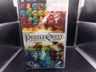 Puzzle Quest: Challenge of the Warlords Playstation Portable PSP Used