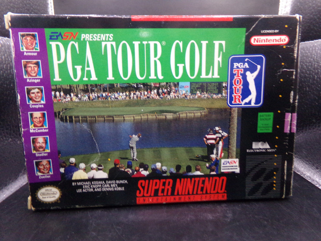 PGA Tour Golf Super Nintendo SNES Boxed Used