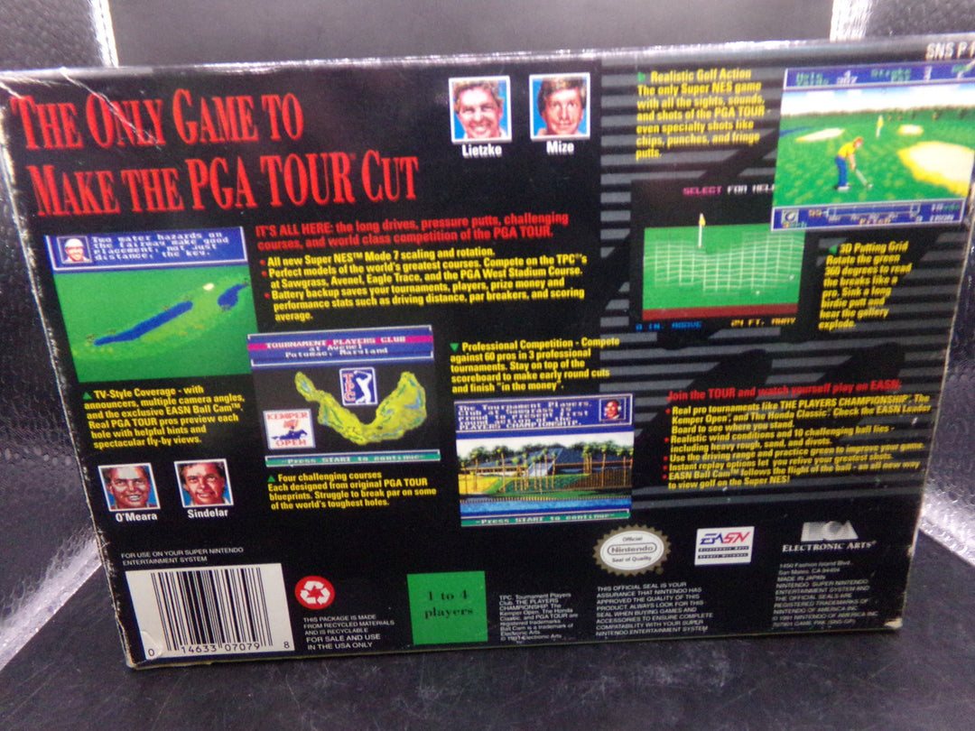 PGA Tour Golf Super Nintendo SNES Boxed Used