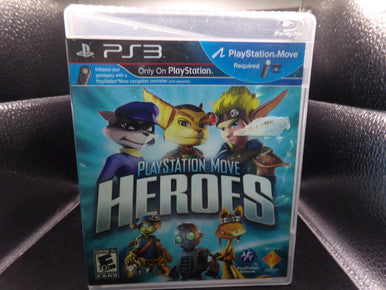 PlayStation Move Heroes (Playstation Move Required) Playstation 3 PS3 Used