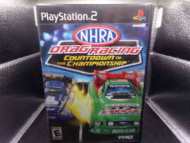 NHRA Drag Racing Countdown to the Championship 2007 Playstation 2 PS2 USed