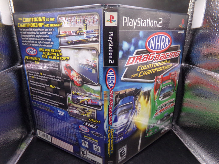 NHRA Drag Racing Countdown to the Championship 2007 Playstation 2 PS2 USed