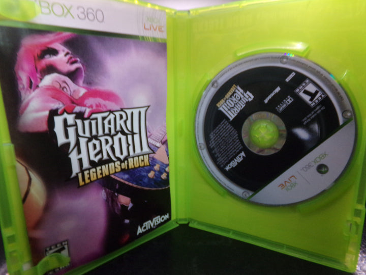 Guitar Hero III: Legends of Rock Xbox 360 Used