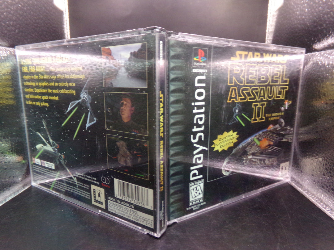 Star Wars: Rebel Assault II - The Hidden Empire Playstation PS1 Used