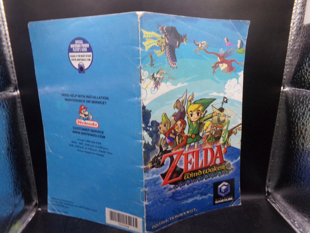 The Legend of Zelda: Wind Waker Gamecube MANUAL ONLY
