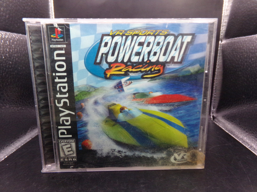 VR Sports Powerboat Racing Playstation PS1 Used