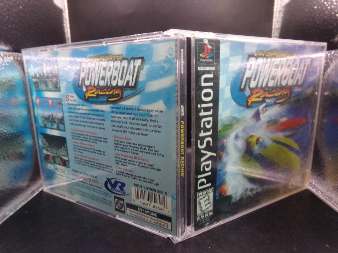 VR Sports Powerboat Racing Playstation PS1 Used