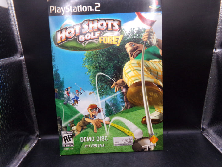 Hot Shots Golf Fore Playstation 2 PS2 Demo Disc Used