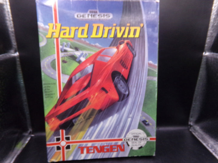 Hard Drivin' Sega Genesis Boxed Used