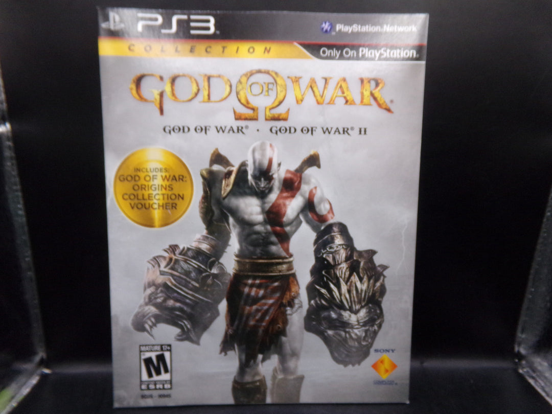 God of War Collection Playstation 3 PS3 (Not For Resale Sleeve) Used