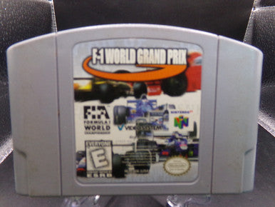 F-1 World Grand Prix Nintendo 64 N64 Used