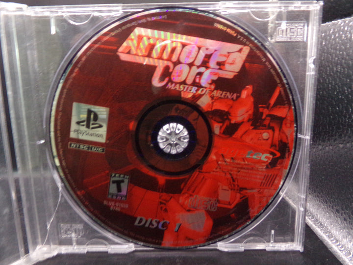 Armored Core: Master of Arena Playstation PS1 DISC 1 ONLY