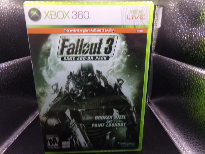 Fallout 3 Game Add On Pack Xbox 360 Used